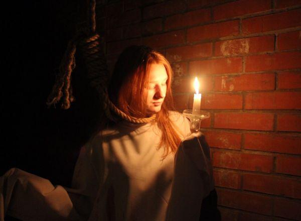 Перформанс Проклятый дом в Новосибирске